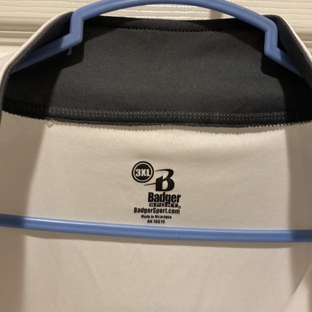 Badger sport 3xl lightweight quarter zip polo - Picture 2 of 3